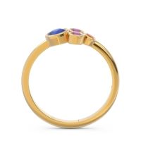 Petite Modern Bezel Utkara Ring