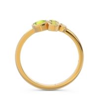 Petite Modern Bezel Utkara Ring