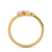 Petite Modern Bezel Utkara Ring