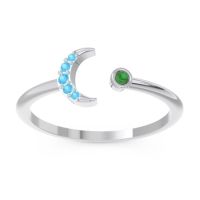 Petite Modern Open Ratri Ring