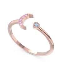 Petite Modern Open Ratri Ring