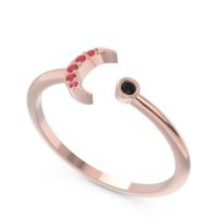Petite Modern Open Ratri Ring