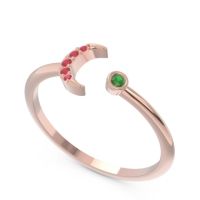 Petite Modern Open Ratri Ring