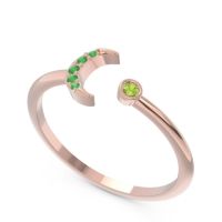 Petite Modern Open Ratri Ring