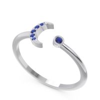 Petite Modern Open Ratri Ring