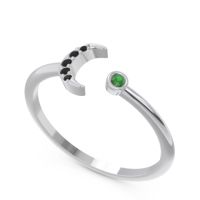 Petite Modern Open Ratri Ring