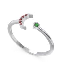 Petite Modern Open Ratri Ring