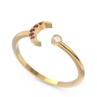 Petite Modern Open Ratri Ring