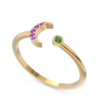 Petite Modern Open Ratri Ring