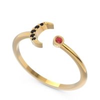 Petite Modern Open Ratri Ring