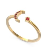 Petite Modern Open Ratri Ring