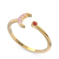 Petite Modern Open Ratri Ring