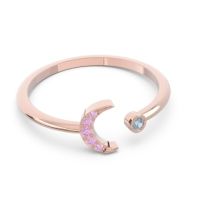 Petite Modern Open Ratri Ring