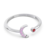 Petite Modern Open Ratri Ring