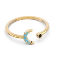 Petite Modern Open Ratri Ring