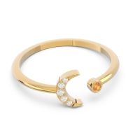 Petite Modern Open Ratri Ring