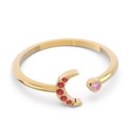 Petite Modern Open Ratri Ring