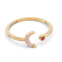 Petite Modern Open Ratri Ring