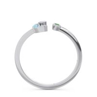 Petite Modern Open Ratri Ring