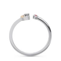 Petite Modern Open Ratri Ring