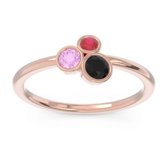 Petite Modern Bezel Guccha Ring
