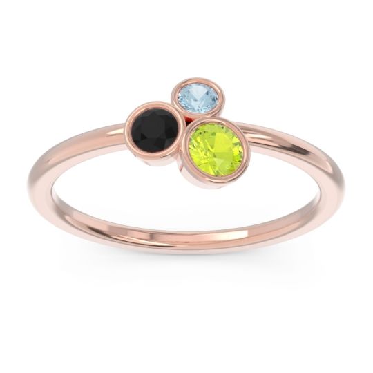 Petite Modern Bezel Guccha Ring
