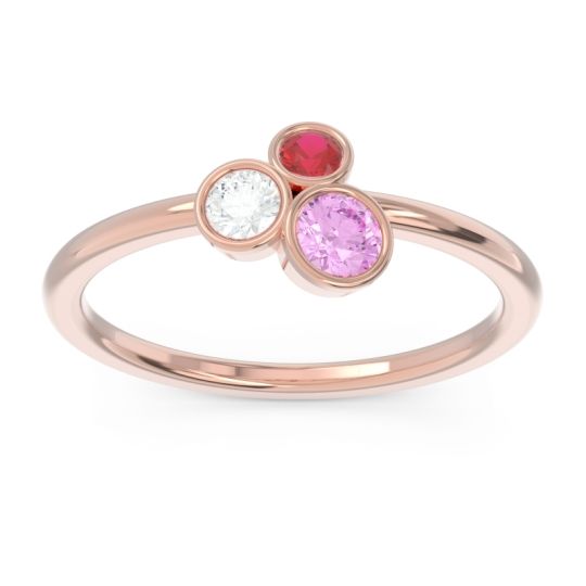 Petite Modern Bezel Guccha Ring