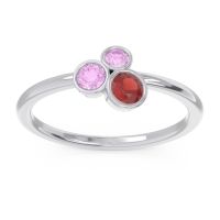 Petite Modern Bezel Guccha Ring