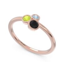Petite Modern Bezel Guccha Ring