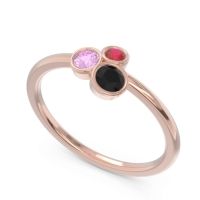 Petite Modern Bezel Guccha Ring