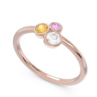 Petite Modern Bezel Guccha Ring