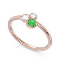 Petite Modern Bezel Guccha Ring