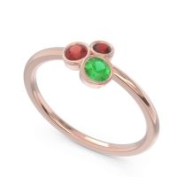 Petite Modern Bezel Guccha Ring