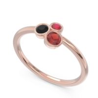 Petite Modern Bezel Guccha Ring