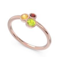 Petite Modern Bezel Guccha Ring