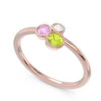 Petite Modern Bezel Guccha Ring