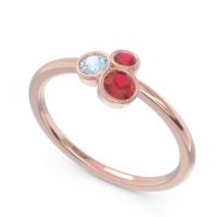 Petite Modern Bezel Guccha Ring