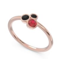 Petite Modern Bezel Guccha Ring