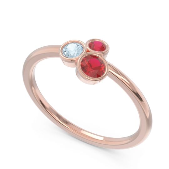 Petite Modern Bezel Guccha Ring