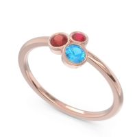 Petite Modern Bezel Guccha Ring