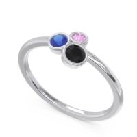 Petite Modern Bezel Guccha Ring