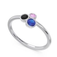 Petite Modern Bezel Guccha Ring