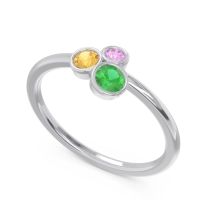 Petite Modern Bezel Guccha Ring