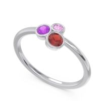 Petite Modern Bezel Guccha Ring