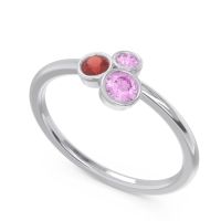 Petite Modern Bezel Guccha Ring