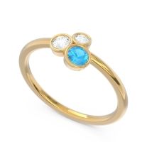 Petite Modern Bezel Guccha Ring