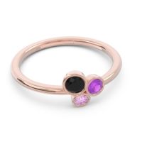 Petite Modern Bezel Guccha Ring