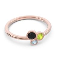 Petite Modern Bezel Guccha Ring