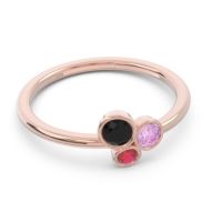 Petite Modern Bezel Guccha Ring