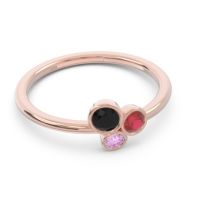Petite Modern Bezel Guccha Ring